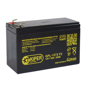 Аккумулятор для ИБП Kiper GPL-1272 F2 (12В/7.2 А·ч)