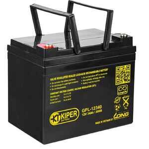 Аккумулятор для ИБП Kiper GPL-12340 (12В/34 А·ч)