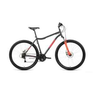 Велосипед ALTAIR MTB HT 29 2.0 D р.21 2022 (темно-серый/красный) RBK22AL29181