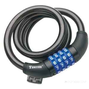 Тросовый велозамок Tonyon 5231C-1012