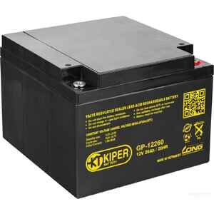 Аккумулятор для ИБП Kiper GP-12260 (12В/26 А·ч)
