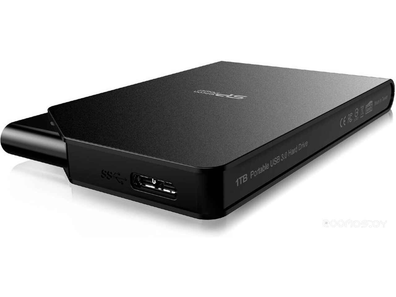 Внешний жёсткий диск Silicon Power Stream S03 1TB Black SP010TBPHDS03S3K Внешний жёсткий диск Silicon Power Stream S03 1TB Black SP010TBPHDS03S3K