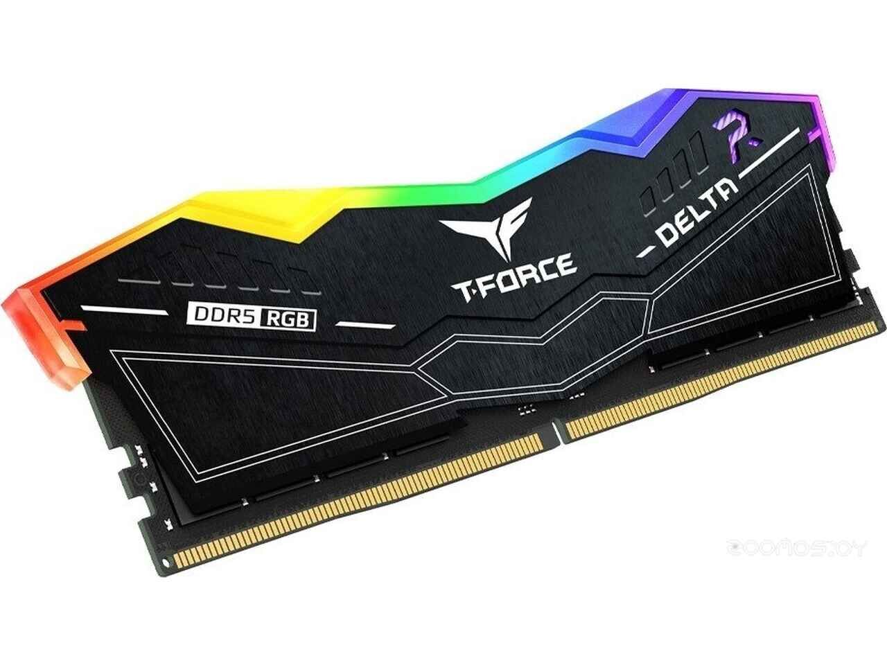 Оперативная память Team T-Force Delta RGB 2x8ГБ DDR5 6000 МГц FF3D516G6000HC38ADC01 Оперативная память Team T-Force Delta RGB 2x8ГБ DDR5 6000 МГц FF3D516G6000HC38ADC01