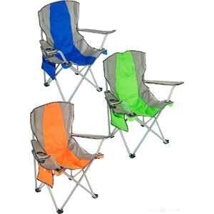 Кресло Ausini VT21-10005 (серый/синий)