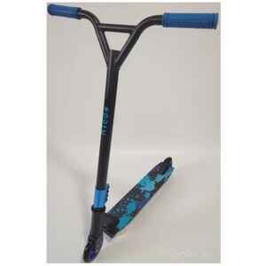 Трюковый самокат Ricos Flash JL-300A-4 (черный/синий)