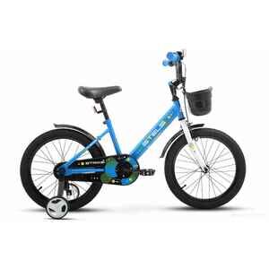 Детский велосипед Stels Strike VC Z010 18 (синий, 2024)