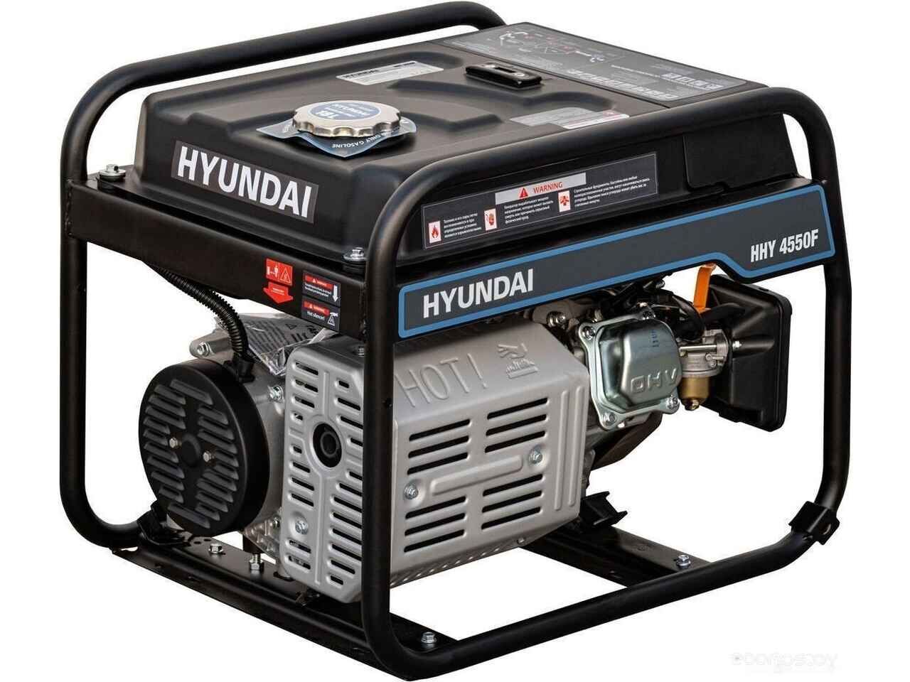 Бензиновый генератор Hyundai HHY 4550F Бензиновый генератор Hyundai HHY 4550F