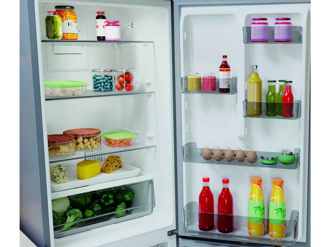 Холодильник с морозильником Hotpoint-Ariston HT 5180 MX Холодильник с морозильником Hotpoint-Ariston HT 5180 MX