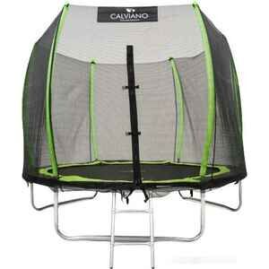 Батут Calviano Outside Master Green 252 см - 8ft (внешняя сетка, с лестницей) Батут Calviano Outside Master Green 252 см - 8ft (внешняя сетка, с лестницей)