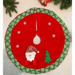 Коврик под елку Зимнее волшебство Дед Мороз у елки 6938941 (красный/зеленый) Коврик под елку Зимнее волшебство Дед Мороз у елки 6938941 (красный/зеленый)