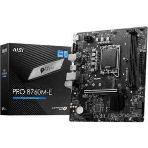 Материнская плата MSI Pro B760M-E Материнская плата MSI Pro B760M-E