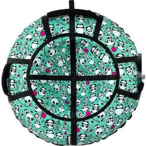 Тюбинг Hubster SnowDream Glamour S Панда 100см во8679-3 (бирюзовый) Тюбинг Hubster SnowDream Glamour S Панда 100см во8679-3 (бирюзовый)