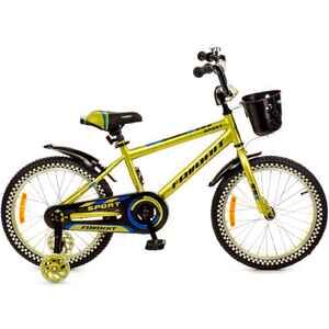 Детский велосипед Favorit Sport 20 (лайм) SPT-Y20GN Детский велосипед Favorit Sport 20 (лайм) SPT-Y20GN