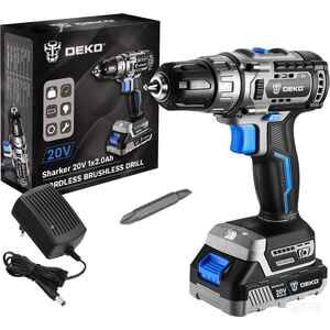 Дрель-шуруповерт Deko Sharker 063-4037 (с 1-им АКБ) Дрель-шуруповерт Deko Sharker 063-4037 (с 1-им АКБ)