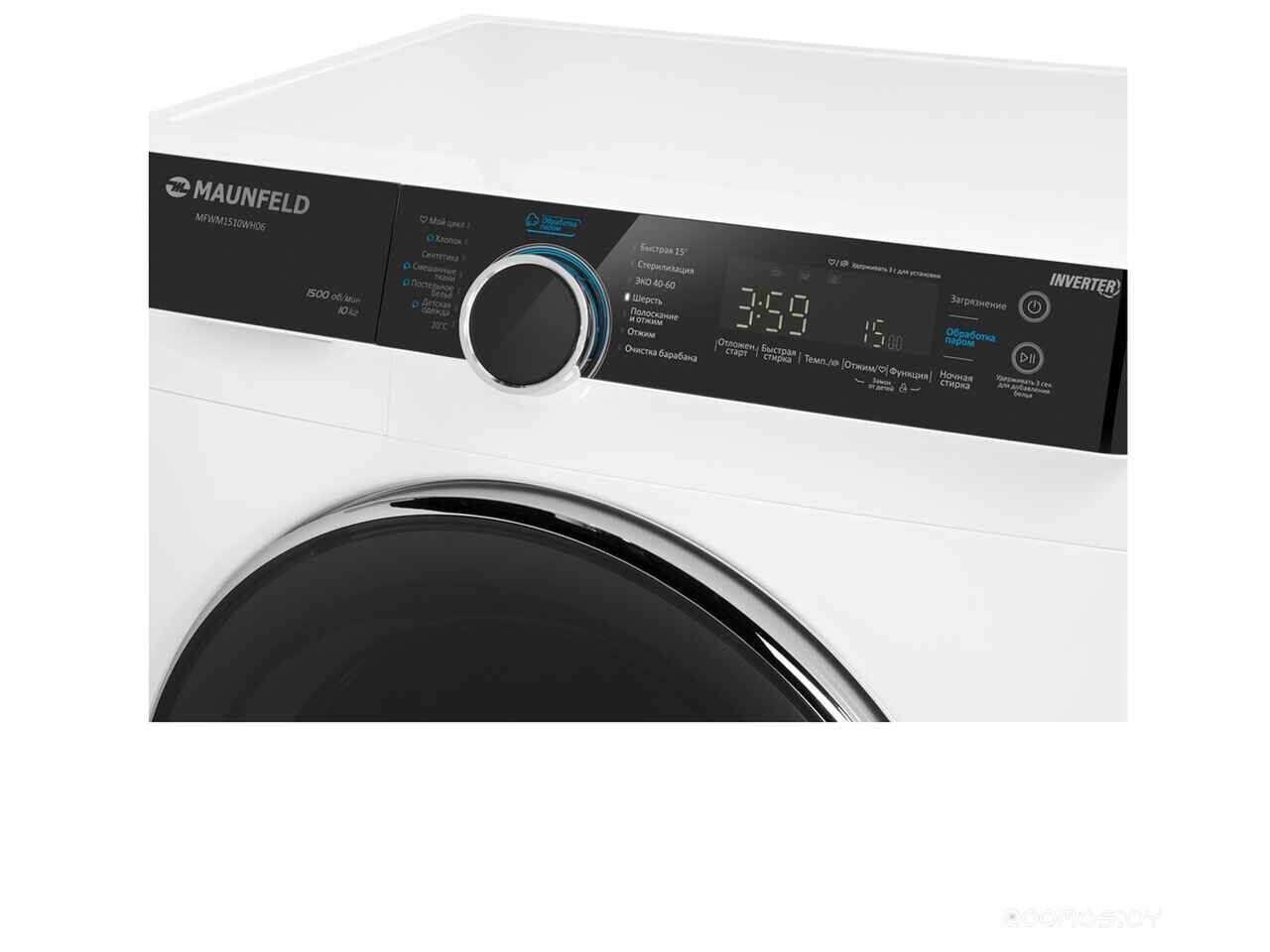 Стиральная машина Maunfeld MFWM1510WH06 Стиральная машина Maunfeld MFWM1510WH06