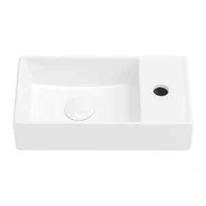 Умывальник Uptrend Fika (глянцевый белый) Умывальник Uptrend Fika (глянцевый белый)