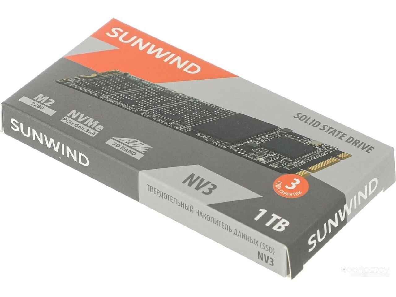 SSD SunWind NV3 SWSSD001TN3T 1TB SSD SunWind NV3 SWSSD001TN3T 1TB