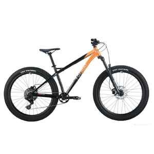 Велосипед Format 1314 Plus 27.5 (М, черный/оранжевый, 2025)