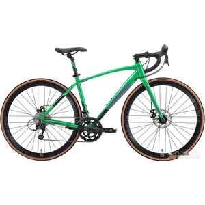 Велосипед Stark Peloton 700.4 D р.18 2024 (зеленый/черный/серый)