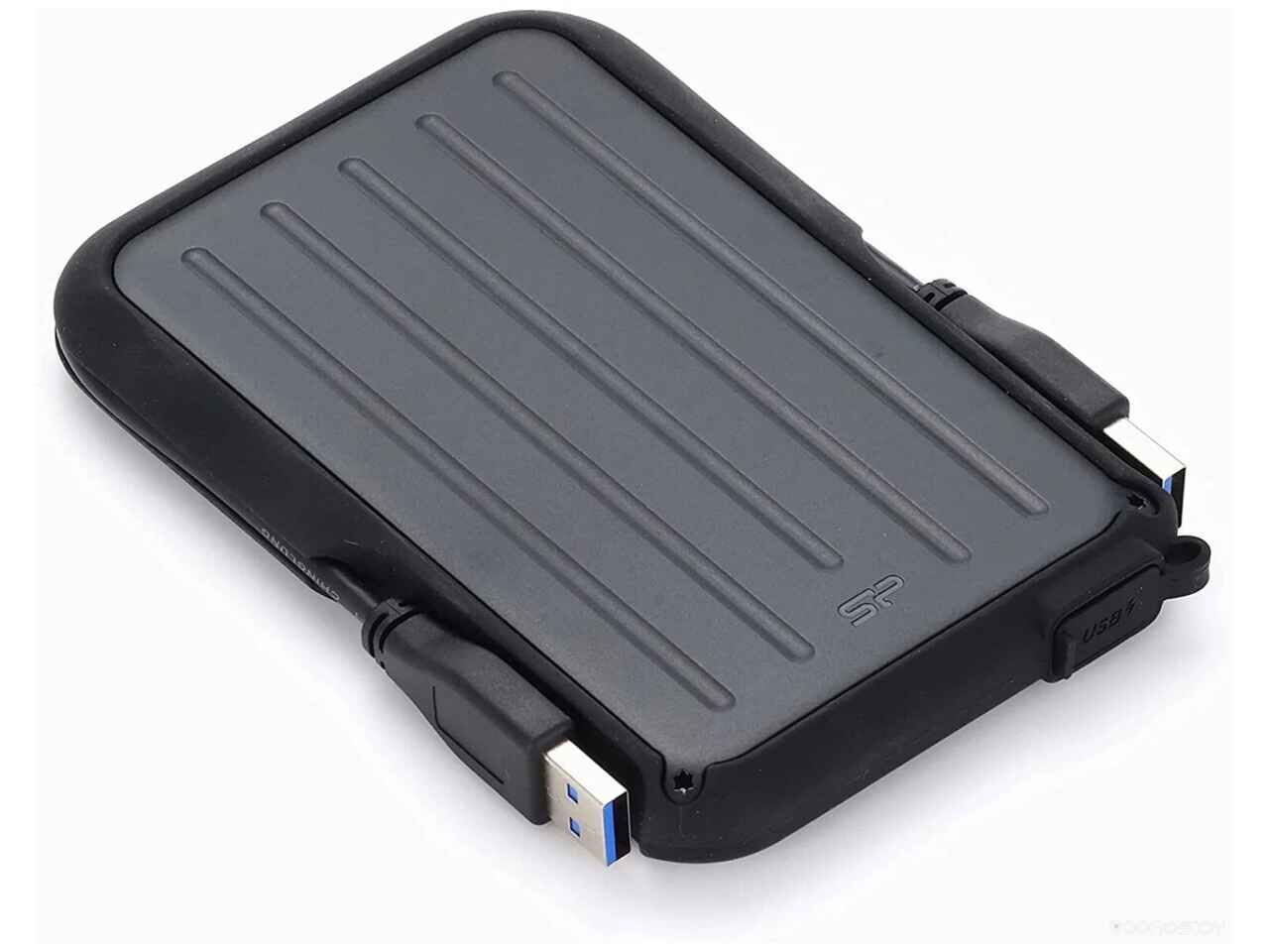 Внешний накопитель Silicon Power Armor A66 2TB SP020TBPHD66SS3K Внешний накопитель Silicon Power Armor A66 2TB SP020TBPHD66SS3K