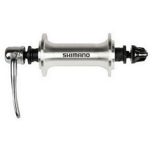 Втулка передняя Shimano 32H (HB-TX500) серебристый Втулка передняя Shimano 32H (HB-TX500) серебристый