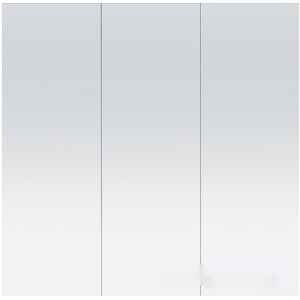 Misty Шкаф с зеркалом Балтика 80 (белый) Misty Шкаф с зеркалом Балтика 80 (белый)