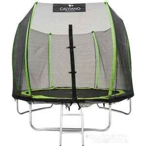Батут Calviano Outside Master Green 312 см - 10ft (внешняя сетка, с лестницей)