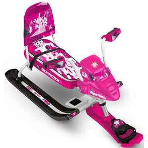 Снегокат Nika Snowpatrol СНД2 (розовый/белый каркас)