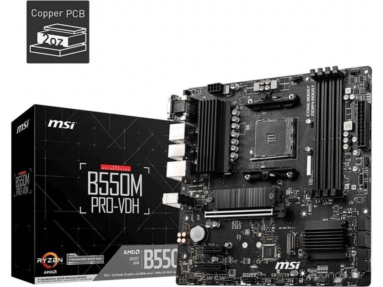 Материнская плата MSI B550M Pro-VDH Материнская плата MSI B550M Pro-VDH