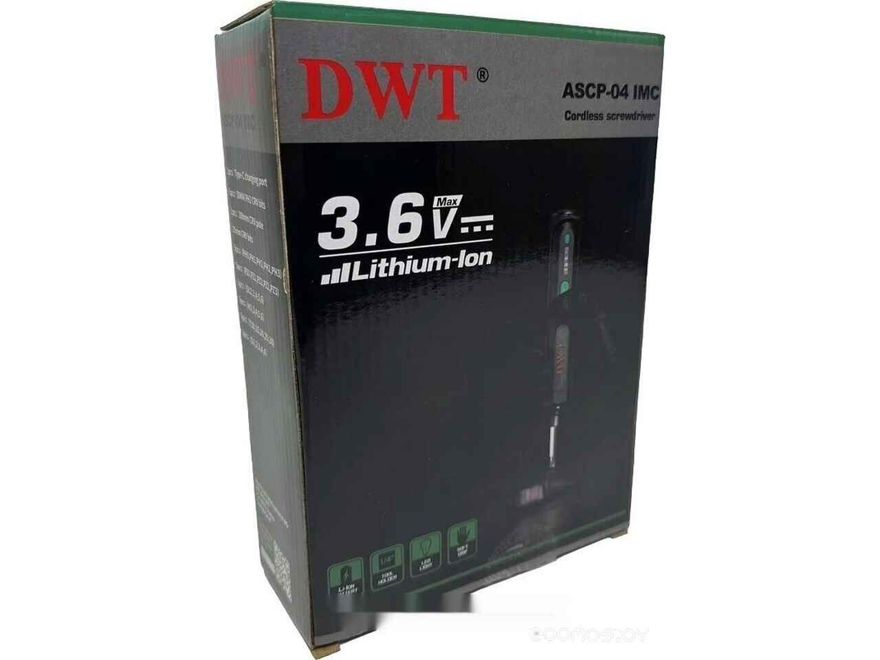 Электроотвертка DWT ASCP-04 IMC (с АКБ, кейс) Электроотвертка DWT ASCP-04 IMC (с АКБ, кейс)