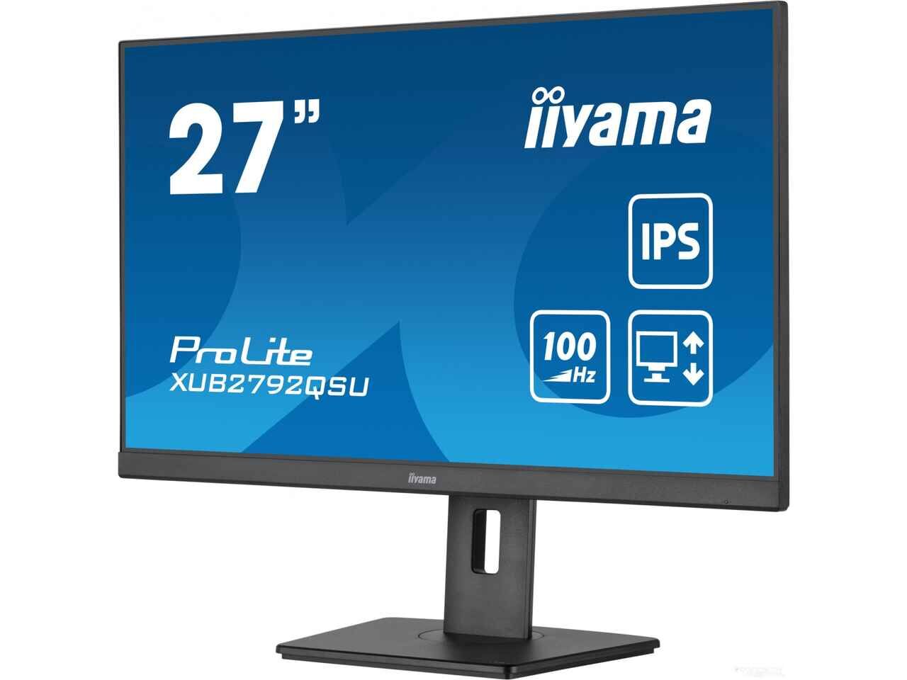 Монитор IIYAMA XUB2792QSU-B6 Монитор IIYAMA XUB2792QSU-B6