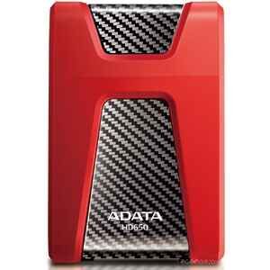 Внешний жёсткий диск A-Data DashDrive Durable HD650 2TB (Red) AHD650-2TU31-CRD