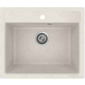 Кухонная мойка Practik PR-M 565-001 (белый камень)