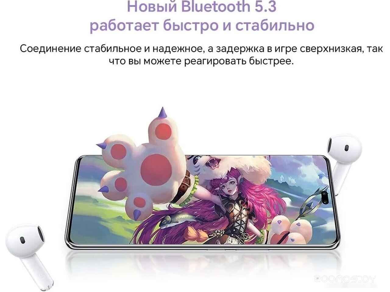 Наушники Honor Earbuds X6 (белый, международная версия) Наушники Honor Earbuds X6 (белый, международная версия)