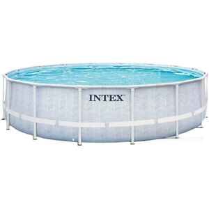 Каркасный бассейн INTEX Prism Frame Chevron 26746 (488х122)