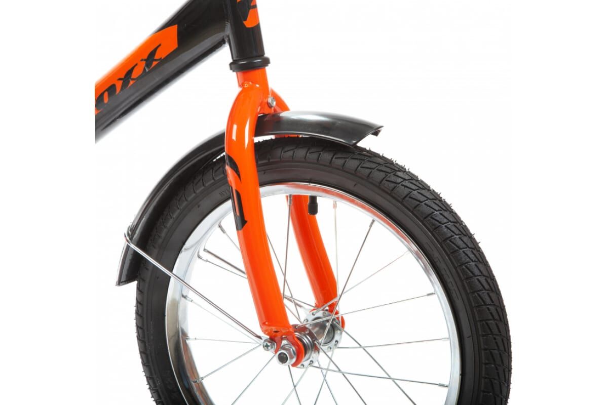 Детский велосипед Foxx Simple 16 2021 (черный)