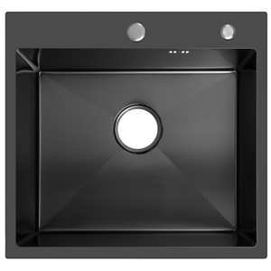 Кухонная мойка ARFEKA ECO AR 500*500 BLACK PVD NANO DECOR УТ-00003511