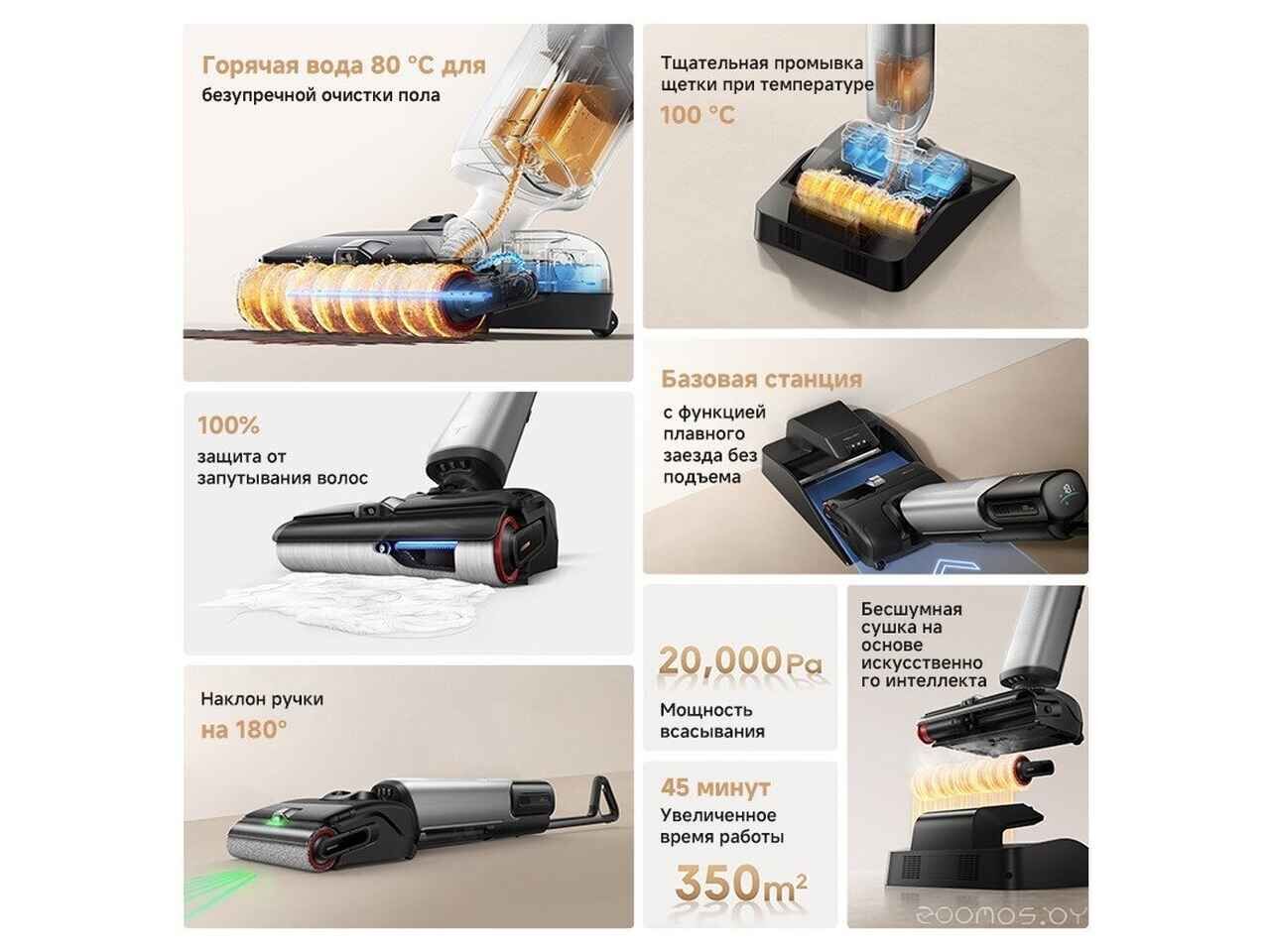 Вертикальный моющий пылесос Trouver Wet and Dry Vacuum X4 Pro Вертикальный моющий пылесос Trouver Wet and Dry Vacuum X4 Pro