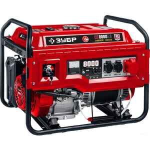 Бензиновый генератор ЗУБР СБ-8000Е-3 Бензиновый генератор ЗУБР СБ-8000Е-3