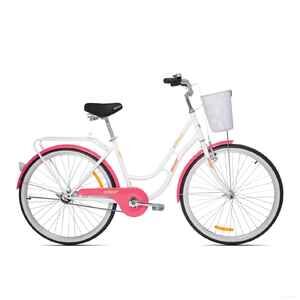 Велосипед Aist Avenue 26 (17, белый/розовый, 2025)