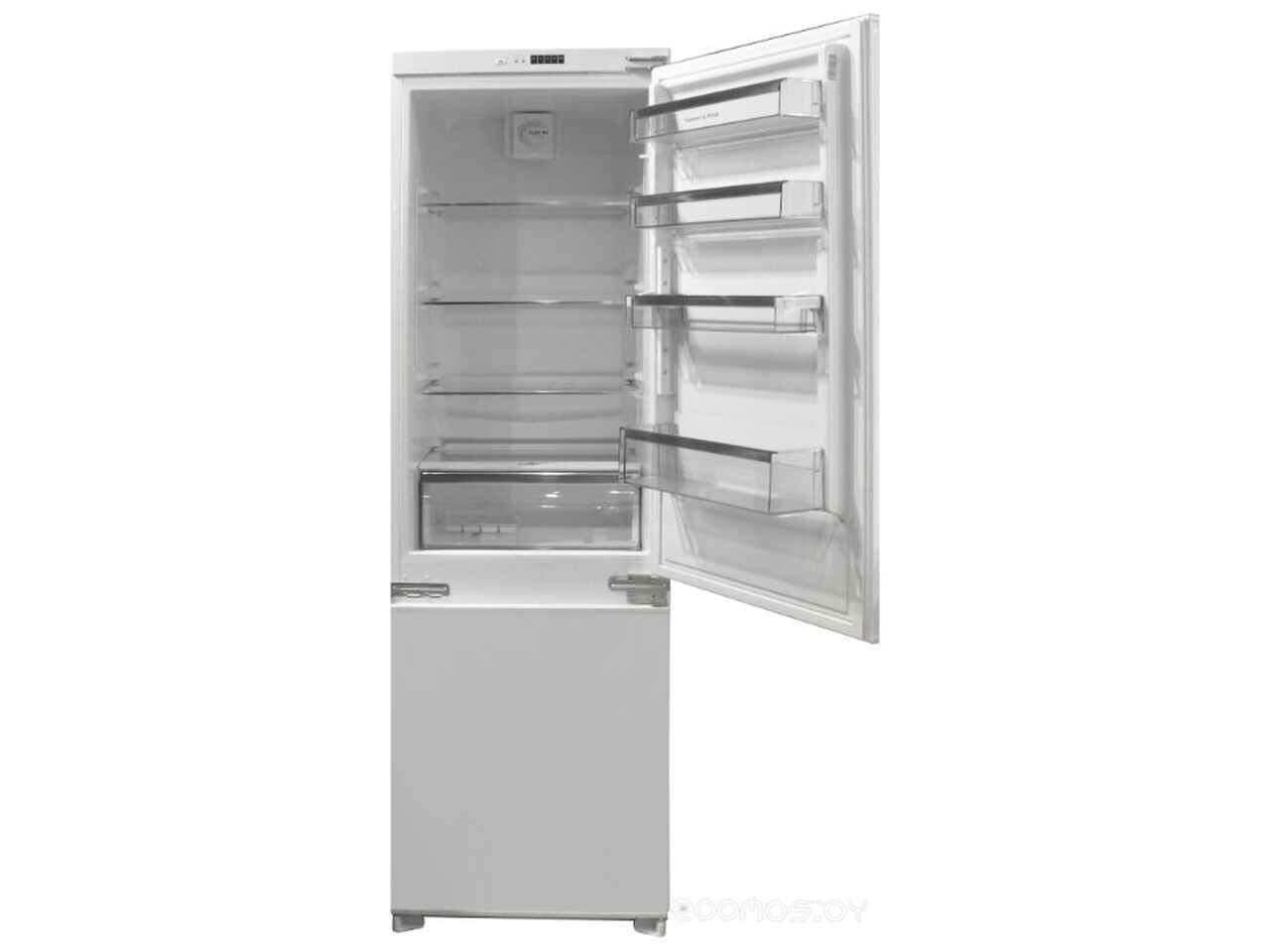 Холодильник с нижней морозильной камерой Zigmund & Shtain BR 08.1781 SX Холодильник с нижней морозильной камерой Zigmund & Shtain BR 08.1781 SX