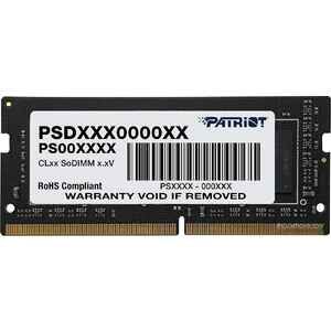 Оперативная память Patriot Signature Line 4GB SODIMM DDR4 PC4-21300 PSD44G266681S