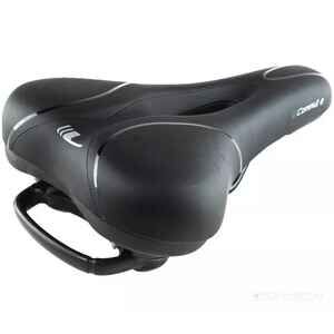 Велоседло FORCE COMUT-E VXL из пены с эффектом памяти черное 20042