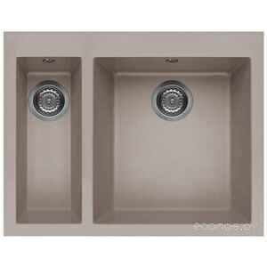 Кухонная мойка Elleci Quadra 150 K43 Fango LKQ15043 Кухонная мойка Elleci Quadra 150 K43 Fango LKQ15043
