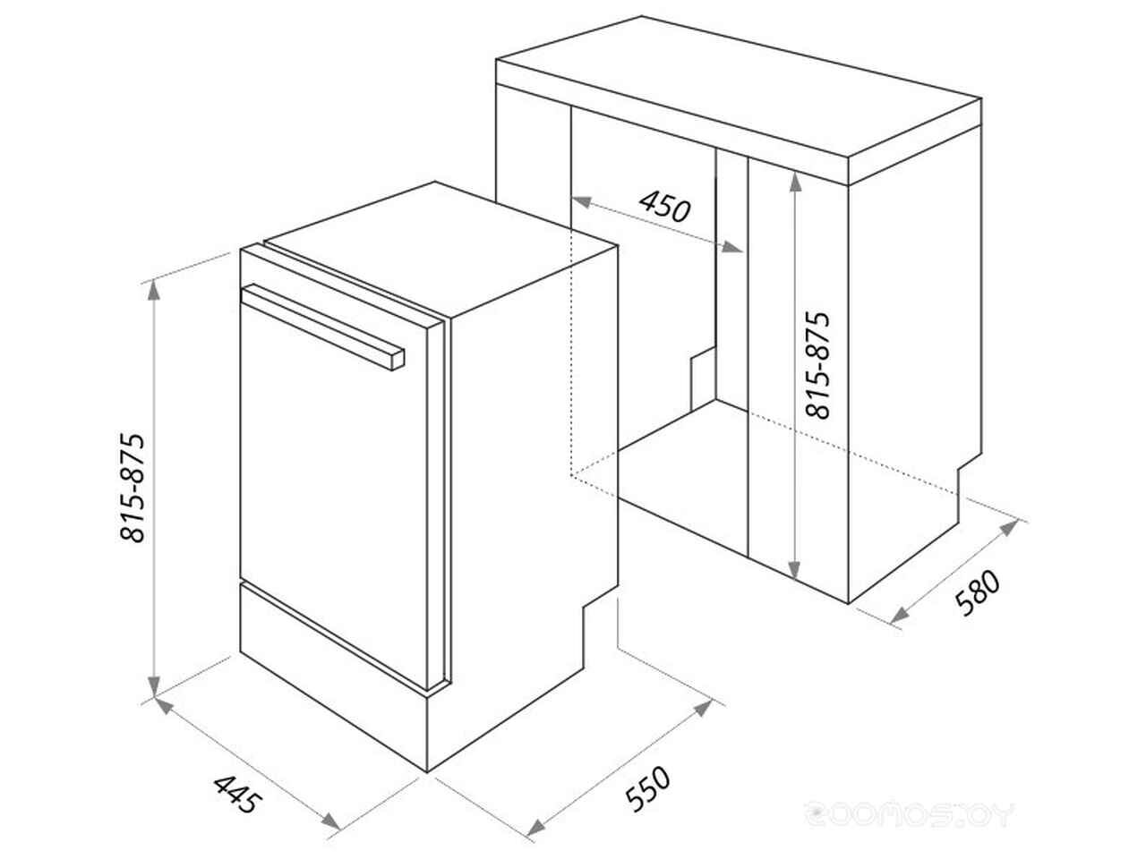 Посудомоечная машина Maunfeld MLP-08B Посудомоечная машина Maunfeld MLP-08B