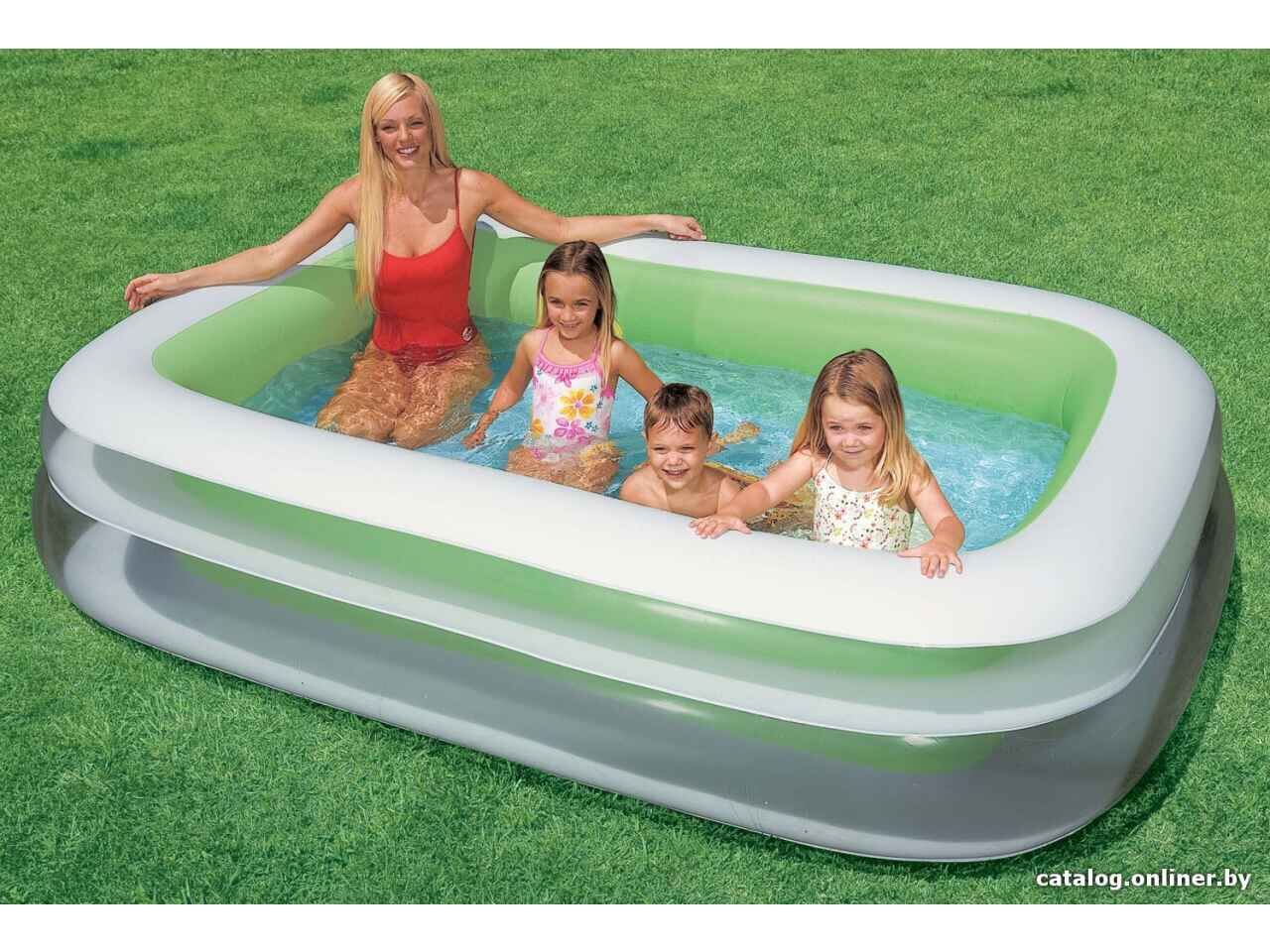 Надувной бассейн INTEX Family 262х175х56 (56483) Надувной бассейн INTEX Family 262х175х56 (56483)