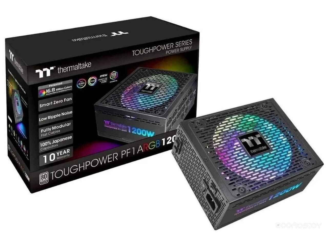 Блок питания Thermaltake Toughpower GF1 1200W TT Premium Edition PS-TPD-1200FNFAGE-1 Блок питания Thermaltake Toughpower GF1 1200W TT Premium Edition PS-TPD-1200FNFAGE-1